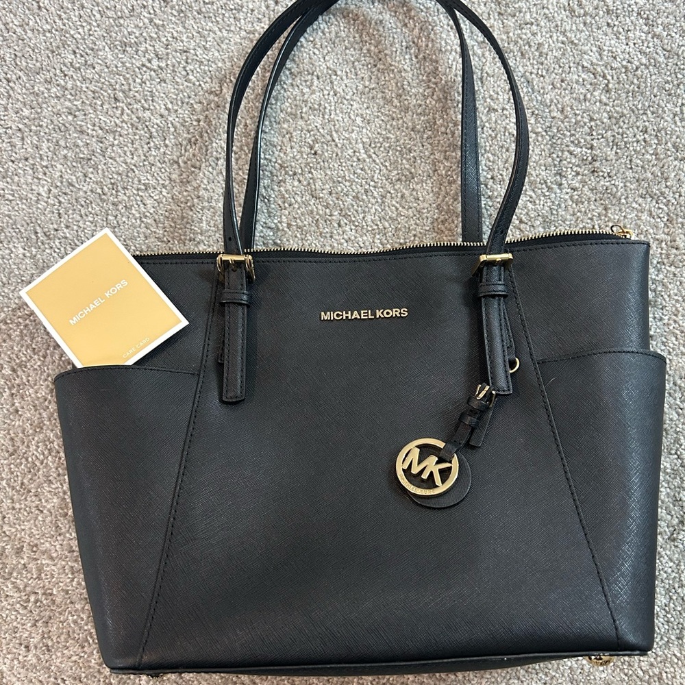 Michael Kors Black Tote Bag